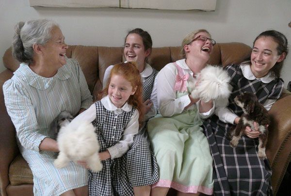 Southern Silks family, puppies, and program history